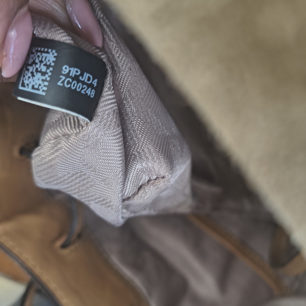 Elegant Brown Suede Backpack - Picture 12 of 15